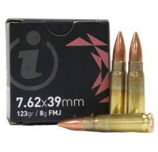 Igman Brass Case 7.62x39 15rd 123gr FMJ