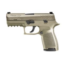Sig Sauer P320C P320 Compact 9mm 3.9" 15rd FDE Night Sights