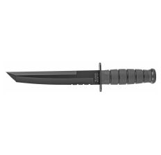 KABAR KA-BAR Tanto 8" Fixed Blade Knife Black