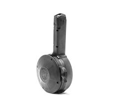 KCI 9mm 50rd Drum Fits Glock 17, 18, 19, 26, 34 