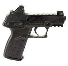 KelTec P17 Pistol Black .22 LR 3.8" Threaded Barrel 16rd Green Dot & Holster