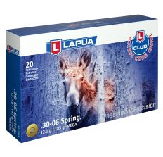 Lapua 30-06 185gr Mega Soft Point 20rd