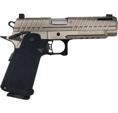 LFA Apollo 11 Full Size Pistol 9mm Platinum Silver 5" 17rd Mag