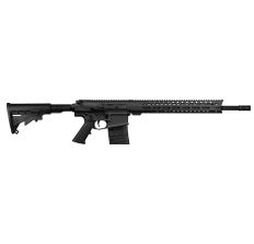 Live Free Armory LF308 Billet AR10 Battle Rifle Black .308Win / 7.62NATO 18" Barrel 15" LFA Free Float MLOK Rail Classic M4Style Stock