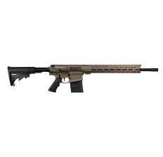 Live Free Armory LF308 Billet AR10 Battle Rifle FDE .308Win / 7.62NATO 18" Barrel 15" LFA Free Float MLOK Rail Classic M4Style Stock