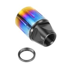 SLR Rifleworks Synergy Linear Hybrid Comp 30cal 5/8x24 Colored Anodized