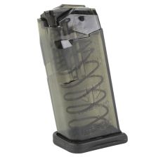 ETS Magazine 9MM Glock OEM 26 10rd Carbon Smoke