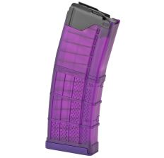 Lancer AR-15 Magazine Translucent Purple 30rd