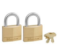 MASTERLOCK PADLOCK 2PK KEYED ALIKE