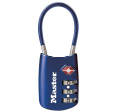 MASTERLOCK TSA PADLOCK COMBO BLUE