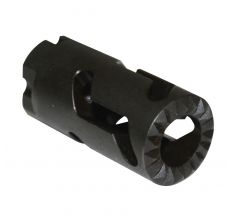 Midwest Industries AK Muzzle Device - MIDWEST AK FLASH HIDER/IMPACT DEV BK