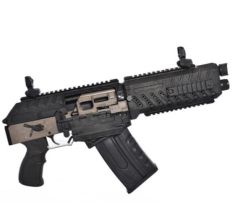 FosTech Origin12 SABS Semi-Automatic Breaching Shotgun (AOW) Hard Nickel w/ Nickel Internals 12ga 9.75" Barrel