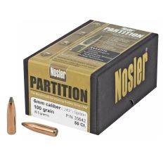 NOSLER 243 Caliber 100Gr Partition 50ct