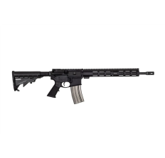 DelTon Echo 316L Forged Aluminum AR15 Rifle Black 5.56NATO 16" Light Profile Barrel 13" MLOK Rail M4 Stock A2 Flash Hider Optic Ready