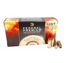 Federal Premium HST LE 9mm Luger JHP Ammo 124 Grain Jacketed Hollow Point 50rd box
