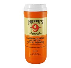 Hoppe's No. 9 Lubricating Gun Oil Field Wipes 7"x8" 120pk