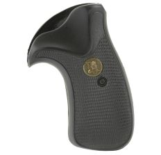 Pachmayr Grip Compact S&W K/L Rnd Butt Black