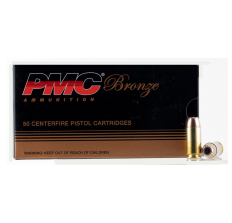 PMC Bronze .40 S&W Handgun Ammo 40B - 165 Grain JHP 50rd Box
