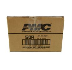PMC Bronze .50 BMG Rifle Ammunition 660gr FMJ-BT 200rd Case