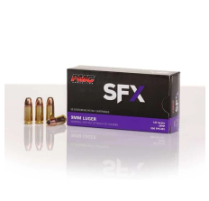 PMC SFX 9mm Luger Handgun Ammunition 147 Grain SFHP 1000rd Case