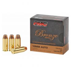 PMC Bronze Ammo 10mm 170gr JHP - 25rd Box