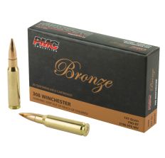 PMC Bronze .308 Winchester 147gr FMJ-BT Ammo - 500 Rounds