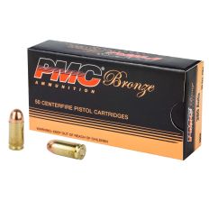 PMC Bronze 380 ACP 90 Grain FMJ Handgun Ammunition - 1000 Round Case