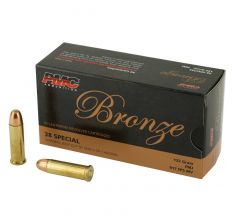 PMC Bronze 38 Special 132gr FMJ Handgun Ammo - 50rd