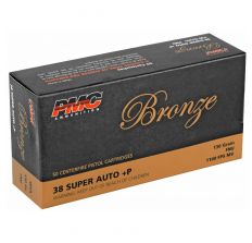 PMC Bronze 38 Super +P 130gr FMJ 50rd - Prepper Gun Shop