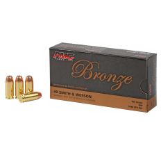 PMC Bronze .40 S&W Handgun Ammunition 165 Grain JHP 1000rd Case