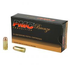 PMC Bronze 40D 40 S&W 165 Grain FMJ Ammunition - 1000 Round Case
