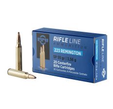 PPU 223 Remington Soft Point 55gr 20rd