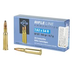 PPU 7.62x54r Soft Point 150gr 20rd