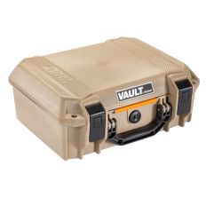 PELICAN V200 VAULT CASE LOCKABLE WITH FOAM TAN