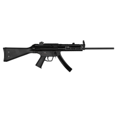 PTR 9R Rifle 9mm 16" Barrel 30rd Welded Top Rail, Iron Sights, M-LOK Rail - Black
