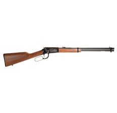 Rossi Rio Bravo Lever Action Rifle Black .22 LR 18" Barrel 15rd Hardwood Eagle Engraving