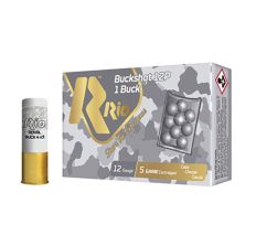 Rio Shotshell Ammunition Royal 12ga 2.75" #1 Buckshot 12 Pellet 5rd Box