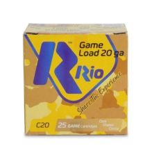 Rio Royal Buck 9P 20ga Buckshot 2.75 inch Shotgun Shells - 1Buck | 1345 fps | 25rd Box