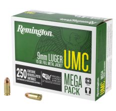 Remington Umc Mega Pack 9mm 115gr FMJ 250rd