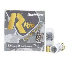 Rio Royal Buck Home Defense ***Star Crimp*** 9P 12ga Buckshot 2.75 inch Shotgun Shells 1Buck 1250 fps 250rd Case