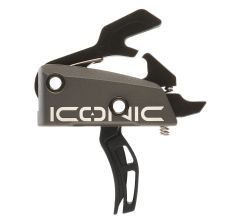 RISE ARMAMENT ICONIC INDEPENDENT TWO-STAGE TRIGGER GRAY