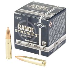 Fiocchi Range Dynamics 300 Blackout 220gr 25rd