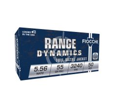 Fiocchi 5.56 Nato 55gr FMJBT 50rd