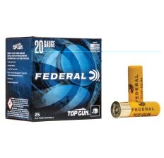 Federal Top Gun 20ga 2.75" #7.5 25rd
