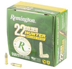 Remington Gold Hunter 22lr 40gr Plated Hollow Point 550rd