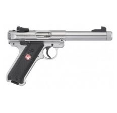 Ruger Mark IV Target 22LR Stainless 10rd w/Threaded Barrel