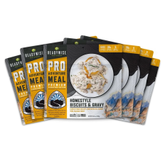 ReadyWise Outdoor Pro Adventure Meal - Homestyle Biscuits & Gravy with Sausage | 6 Pack