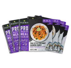 ReadyWise Outdoor Pro Adventure Meal - Thai Coconut Cashew Curry | 6 Pack