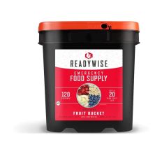 ReadyWise 120 Serving Freeze Dried Fruit Bucket