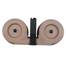 RWB AR-15 .223/5.56 Dual Drum Magazine TAN 100rd Gen 2 